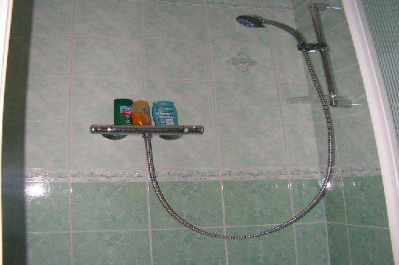 Location de vacances - Chalet à Le Clerjus - douche du rez-de-chaussée