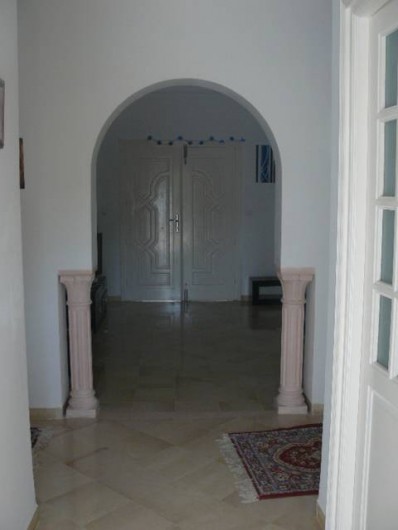 Location de vacances - Villa à Hammamet - vue sur entrée