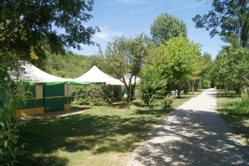 Location de vacances - Camping à Damiatte - Les chalets toile