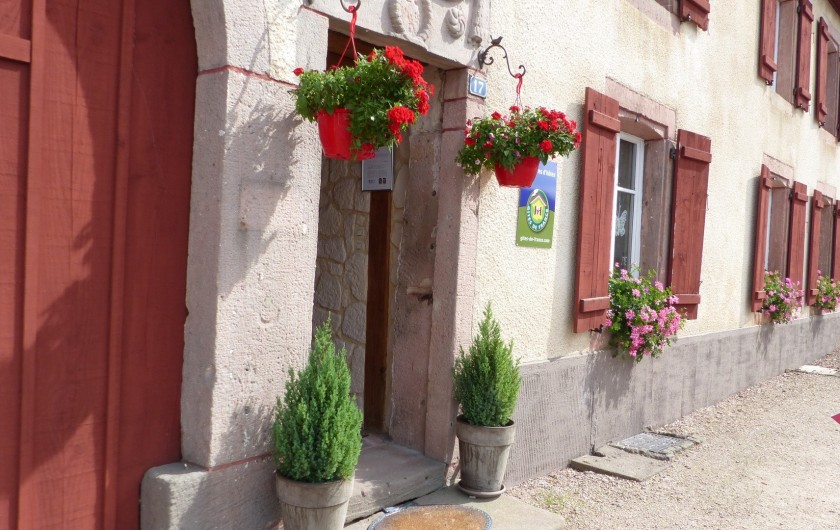 Location de vacances - Chambre d'hôtes à Gerbépal - L'entrée de notre Chambre D'hôte Relais de la Poste