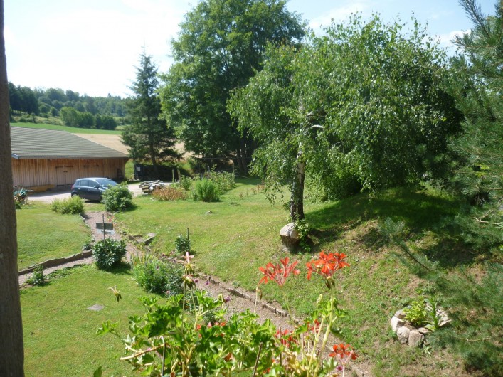 Location de vacances - Chambre d'hôtes à Gerbépal - Vue sur le Parking