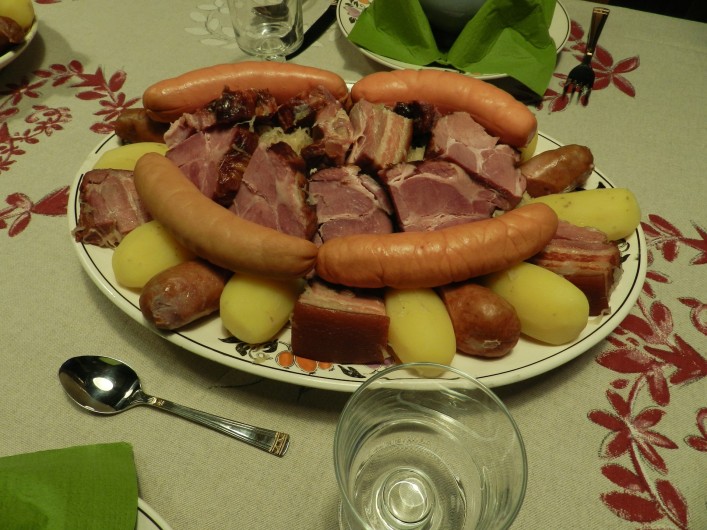 Location de vacances - Chambre d'hôtes à Gerbépal - Choucroute