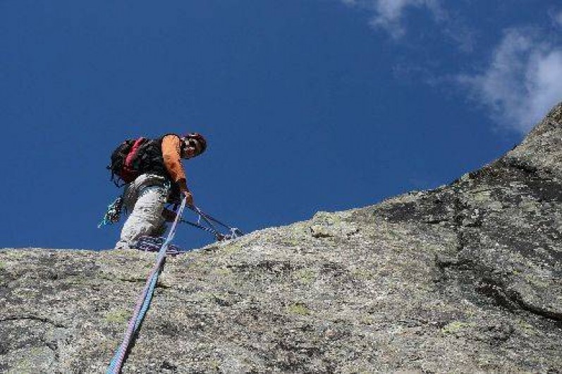 Location de vacances - Gîte à Saint-Vincent-de-Mercuze - Site d'escalade à proximité