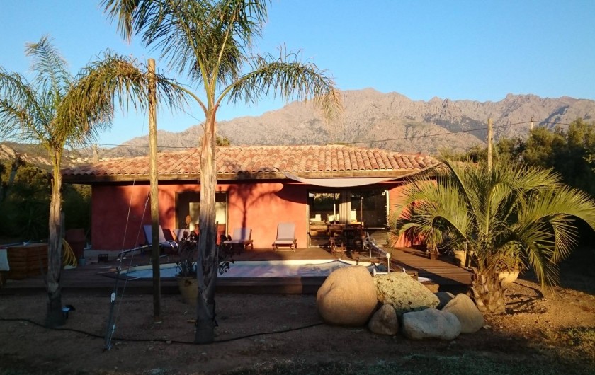 Location de vacances - Villa à Montegrosso - Vue générale