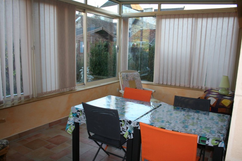 Location de vacances - Gîte à Bligny-lès-Beaune - véranda climatisée 18m²