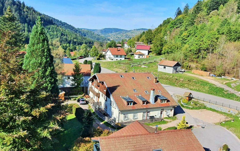 Location de vacances - Gîte à La Bresse - Vue aérienne du Gîte des Sapins