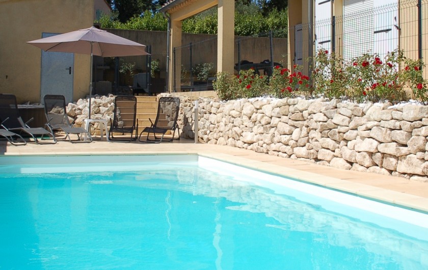 Location de vacances - Villa à Les Granges-Gontardes - Piscine