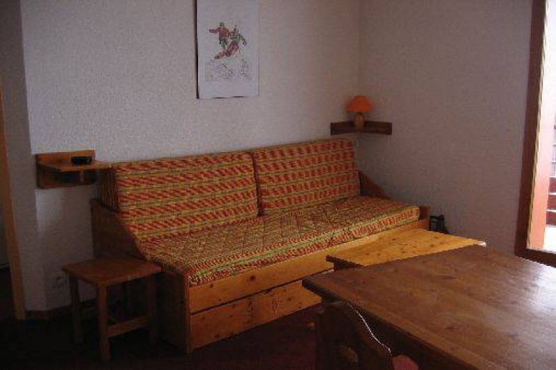 Location de vacances - Appartement à Le Corbier - Canapé lit