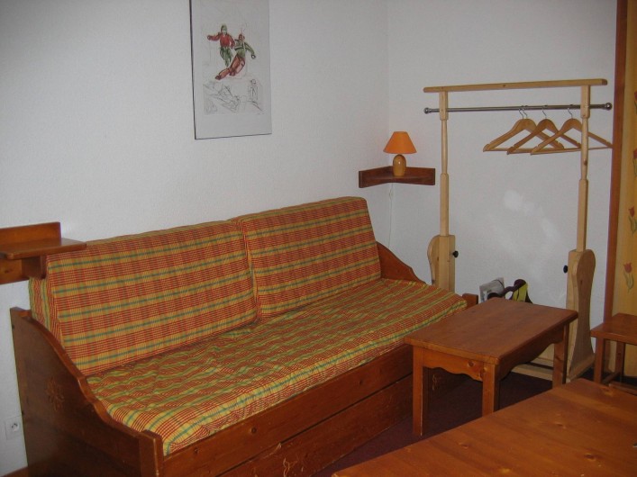 Location de vacances - Appartement à Le Corbier - Canapé lit