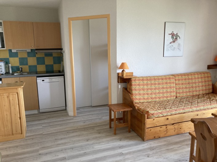 Location de vacances - Appartement à Le Corbier - Coin salon