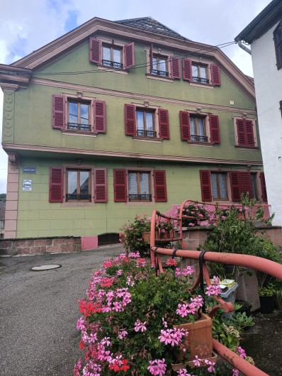 Location de vacances - Chambre d'hôtes à Sainte-Marie-aux-Mines - Vous souhaite  un très agréable séjour de 2 jusqu'à  9 personnes