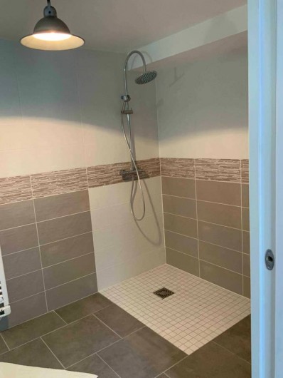 Location de vacances - Gîte à Seigy - La douche pour personne à mobilité réduite