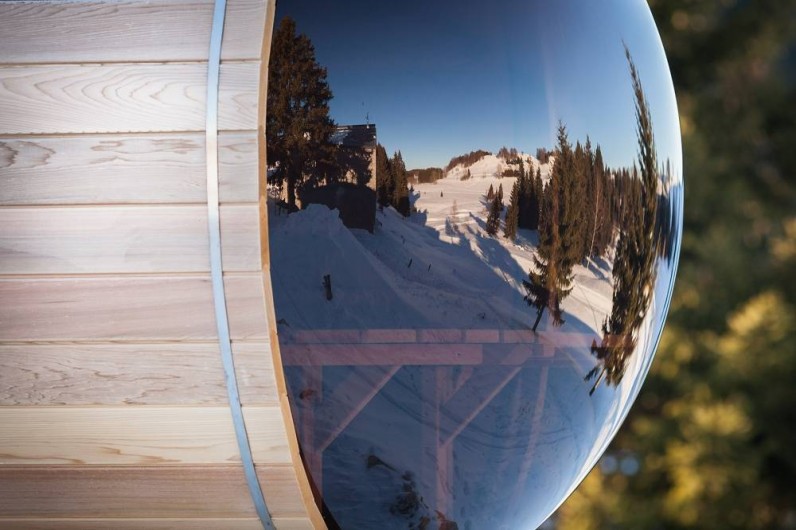 Location de vacances - Chalet à La Pesse - Sauna panoramique