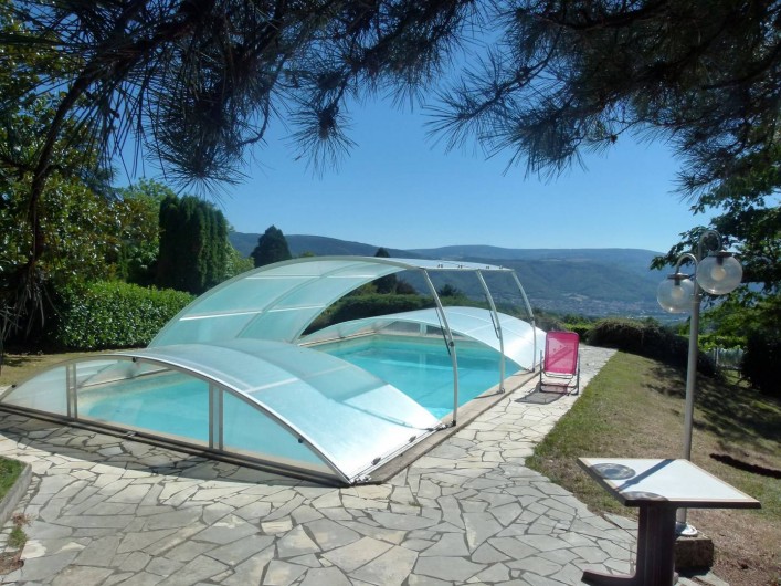 Location de vacances - Chambre d'hôtes à Pont-de-Larn - La piscine (10X5) sécurisée !