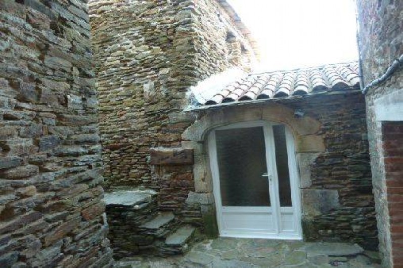 Location de vacances - Gîte à Malbosc - entrée du gite