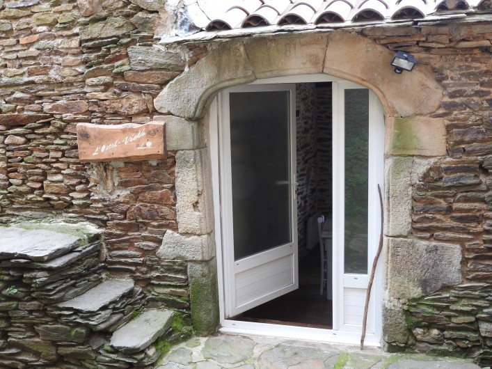 Location de vacances - Gîte à Malbosc - entré du gite