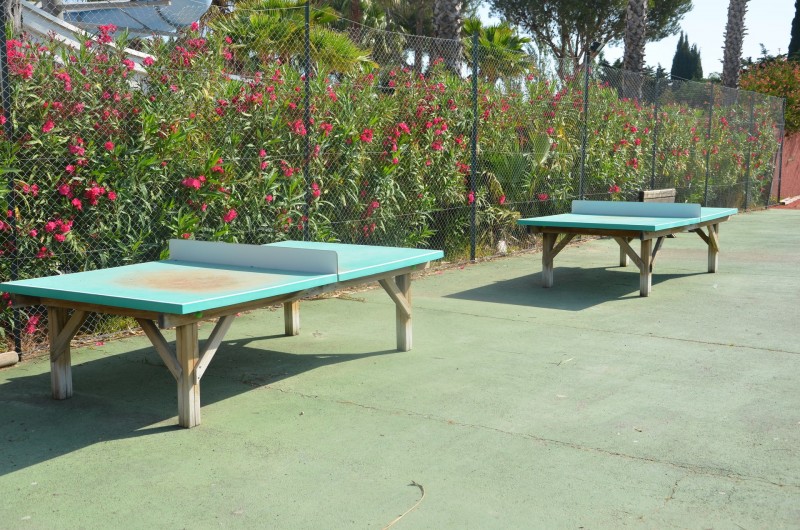 Location de vacances - Bungalow - Mobilhome à Argelès-sur-Mer - Tables de ping-pong