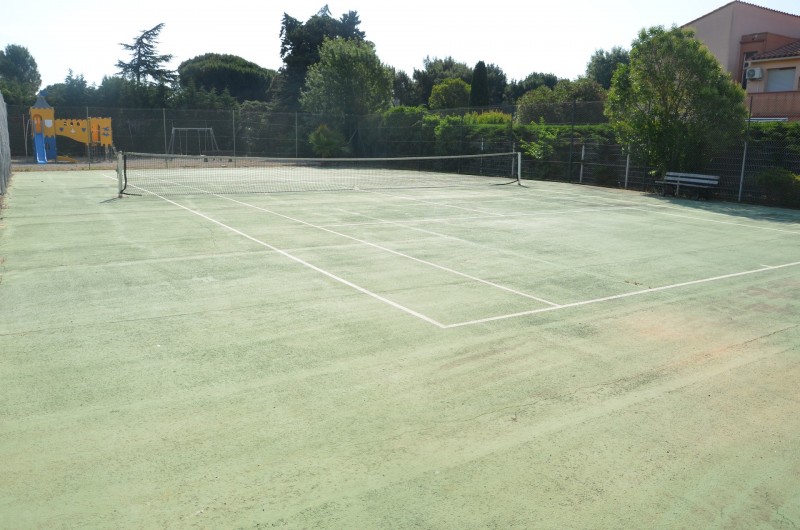 Location de vacances - Bungalow - Mobilhome à Argelès-sur-Mer - Cours de tennis