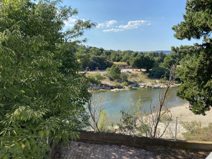 Location de vacances - Villa à Collias - Vue de la chambre 3