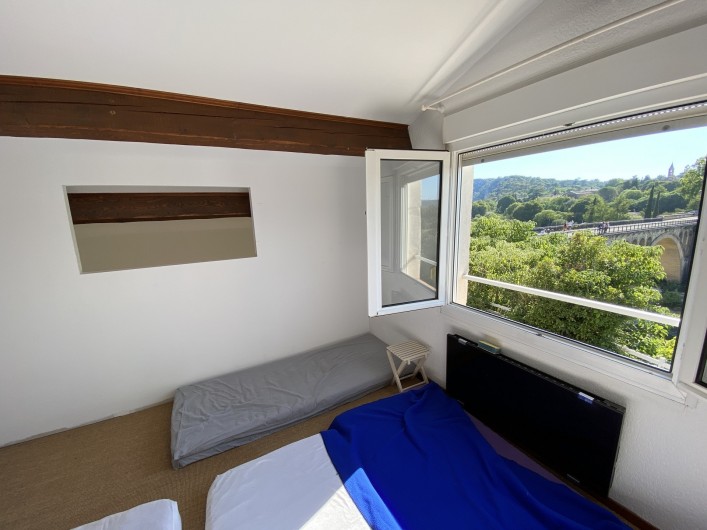 Location de vacances - Villa à Collias - Vue du dortoir