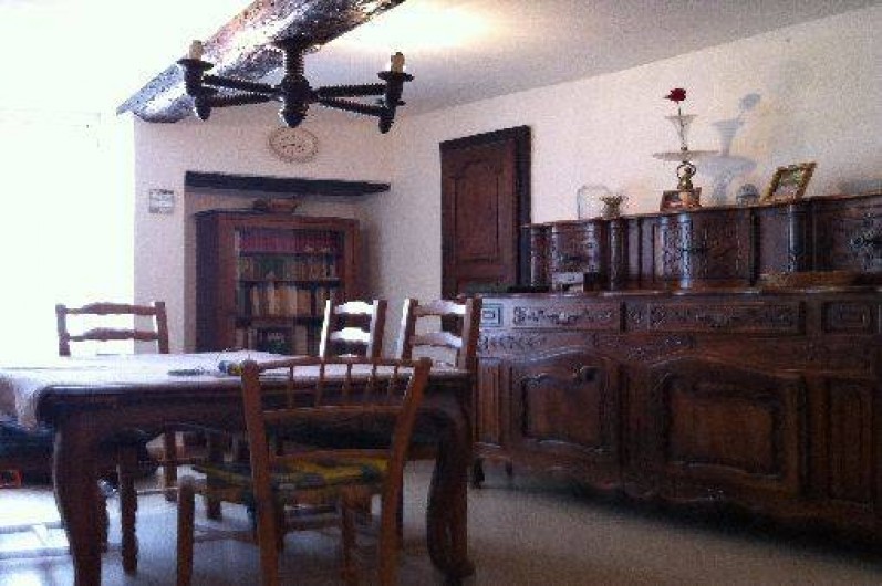 Location de vacances - Villa à Saint-Étienne-les-Orgues - Salle a manger