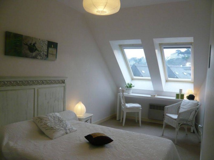 Location de vacances - Appartement à Perros-Guirec - Chambre