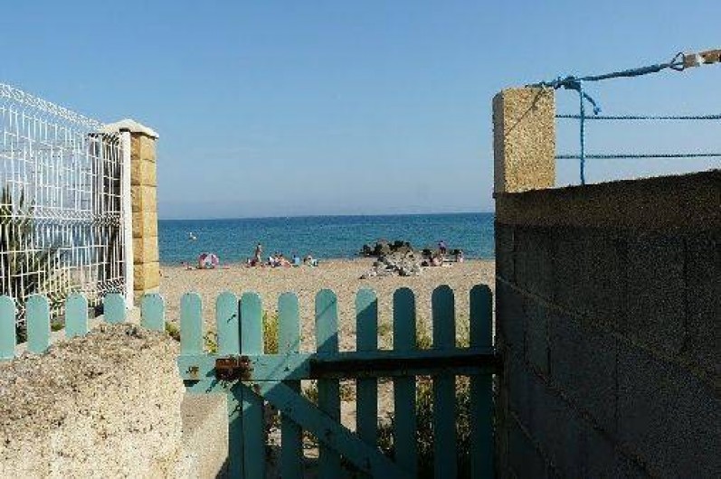 Location de vacances - Villa à Frontignan - Accés plage