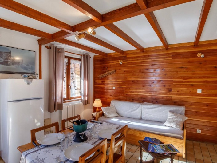 Location de vacances - Appartement à Saint-Véran - Coin séjour