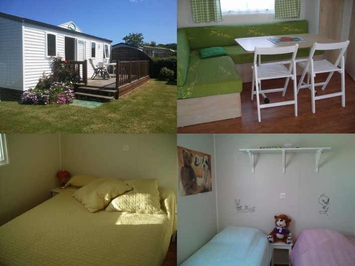 Location de vacances - Bungalow - Mobilhome à Plurien - mobile home à votre disposition