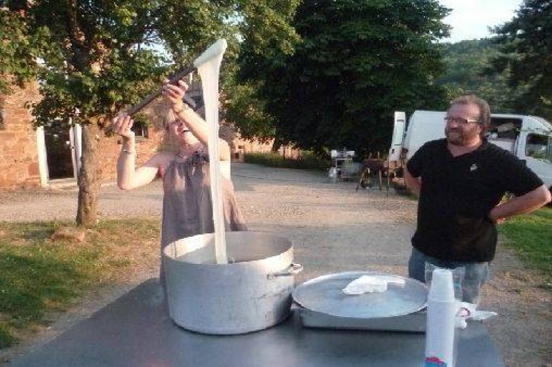 Location de vacances - Chalet à Saint-Cyprien-sur-Dourdou