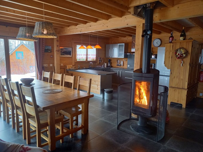 Location de vacances - Chalet à La Féclaz