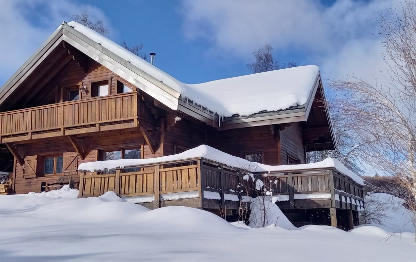 Location de vacances - Chalet à La Féclaz