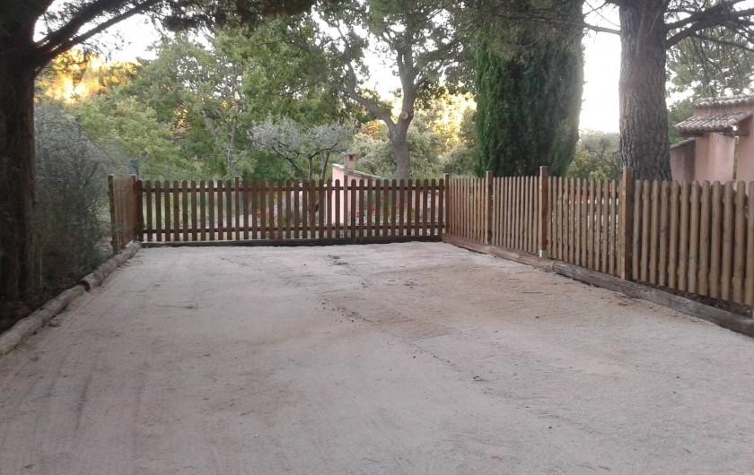 Location de vacances - Villa à Bédoin - Terrain de pétanque