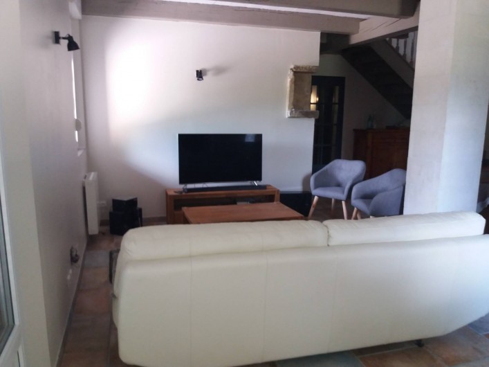 Location de vacances - Villa à Bédoin - coin salon