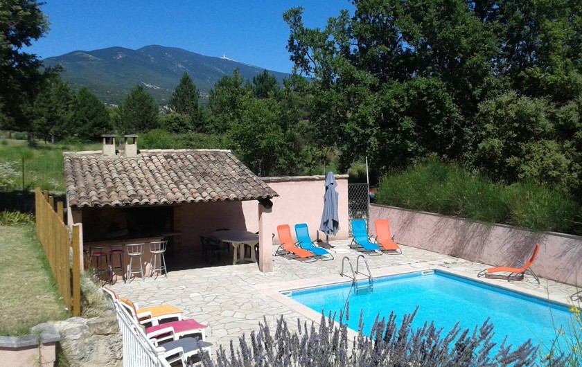 Location de vacances - Villa à Bédoin - PISCINE 10M*5M