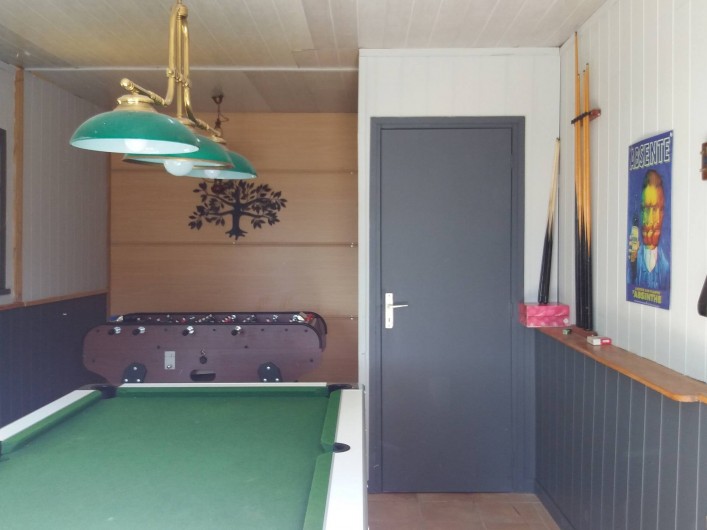 Location de vacances - Villa à Bédoin - SALLE DE BILLARD