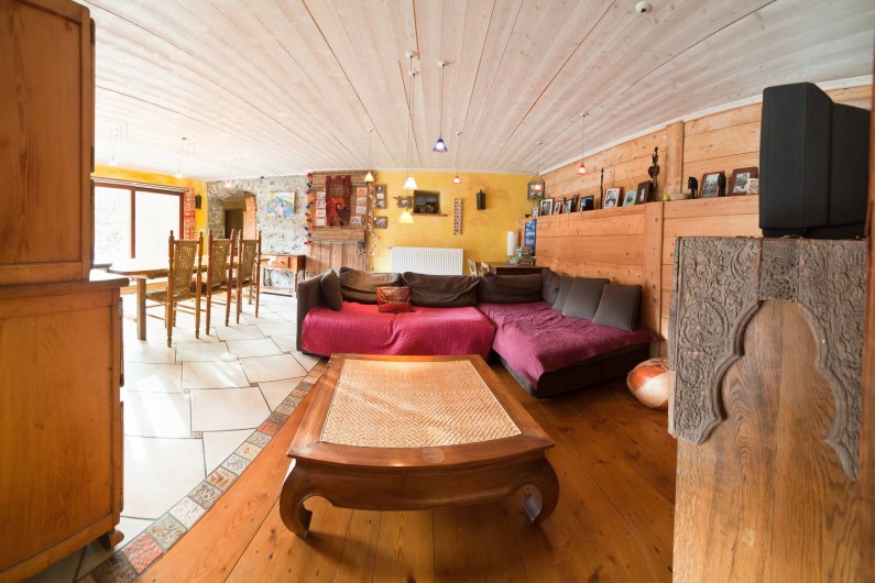 Location de vacances - Chalet à Albiez-Montrond - séjour