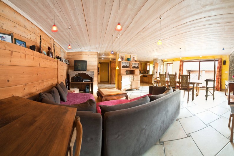 Location de vacances - Chalet à Albiez-Montrond - séjour