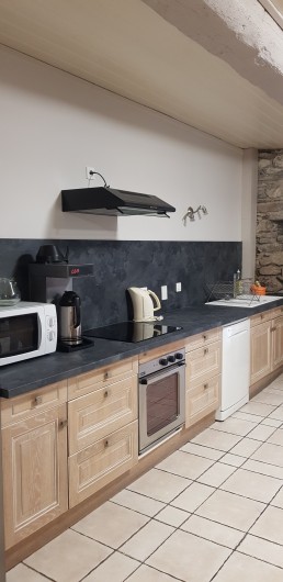 Location de vacances - Gîte à Laruns - Cuisine ouverte