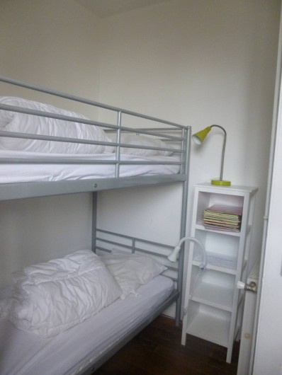 Location de vacances - Maison - Villa à Agon-Coutainville - petite chambre 2 lits superposés