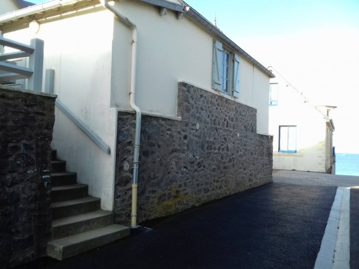 Location de vacances - Maison - Villa à Agon-Coutainville - plain pied surélevé aux volets verts