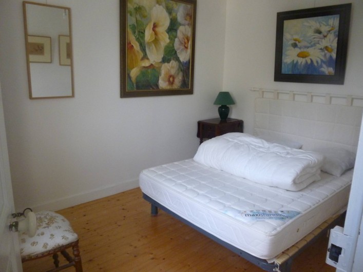 Location de vacances - Maison - Villa à Agon-Coutainville - chambre au lit 2 personnes côté Est