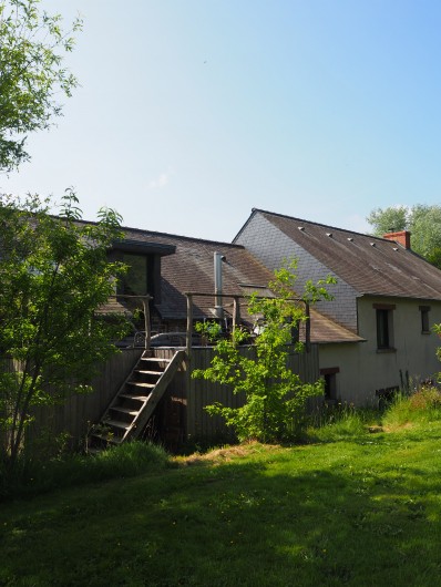 Location de vacances - Gîte à Saint-M'Hervé - Terrasse n°2