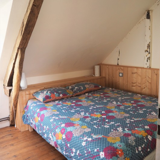 Location de vacances - Gîte à Saint-M'Hervé - chambre twin ou option lit double