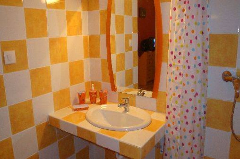 Location de vacances - Maison - Villa à Bois De Nèfles - Lavabo du F 2