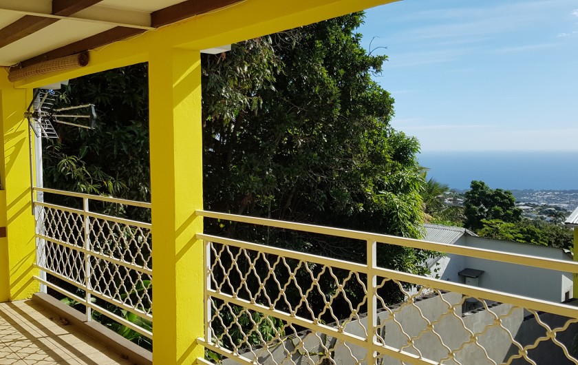 Location de vacances - Maison - Villa à Bois De Nèfles - Balcon du F3 avec mezzanine