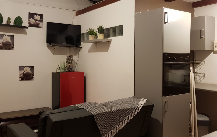 Location de vacances - Maison - Villa à Bois De Nèfles - Séjour du F2 sans balcon