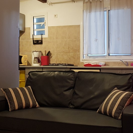 Location de vacances - Maison - Villa à Bois De Nèfles - Séjour du F2 sans balcon