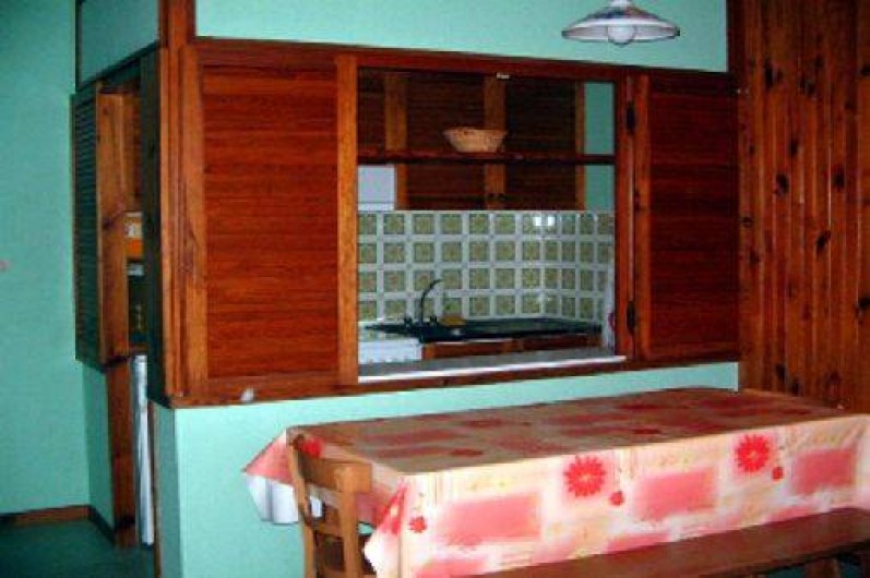 Location de vacances - Appartement à Super Besse - sejour/ cuisine