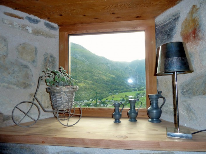 Location de vacances - Gîte à Campan - détail déco et  vue